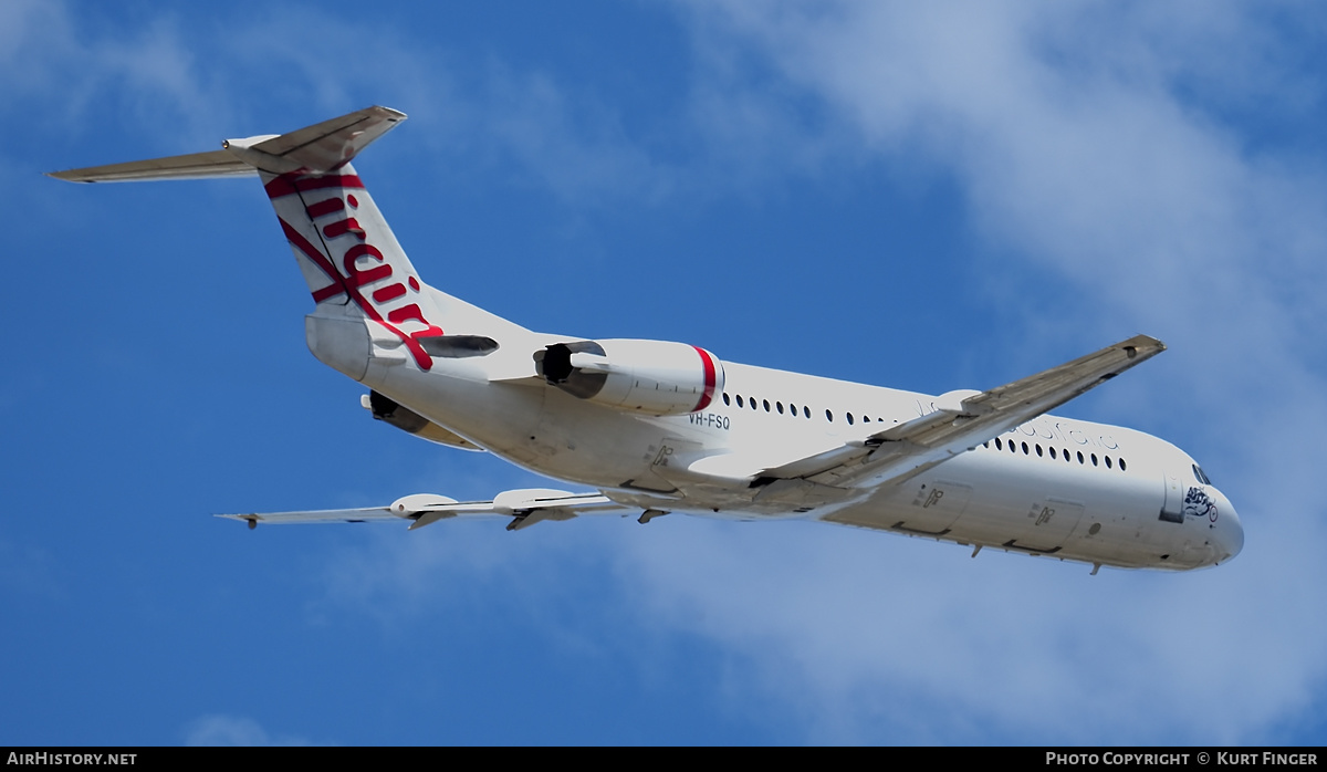 Aircraft Photo of VH-FSQ | Fokker 100 (F28-0100) | Virgin Australia Regional Airlines | AirHistory.net #259539