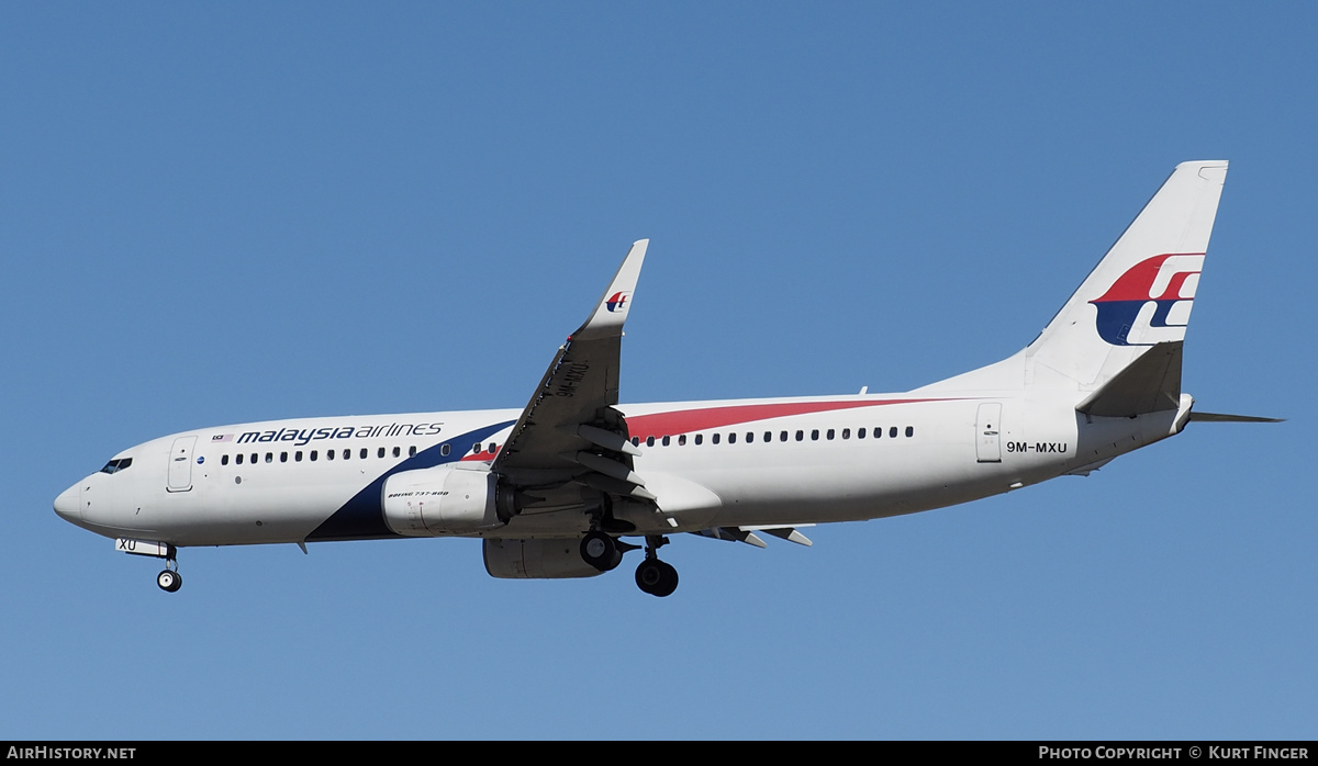 Aircraft Photo of 9M-MXU | Boeing 737-8H6 | Malaysia Airlines | AirHistory.net #259542