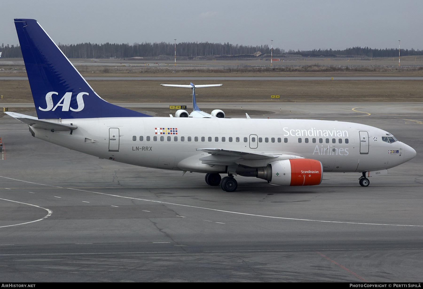 Aircraft Photo of LN-RRX | Boeing 737-683 | Scandinavian Airlines - SAS | AirHistory.net #259545
