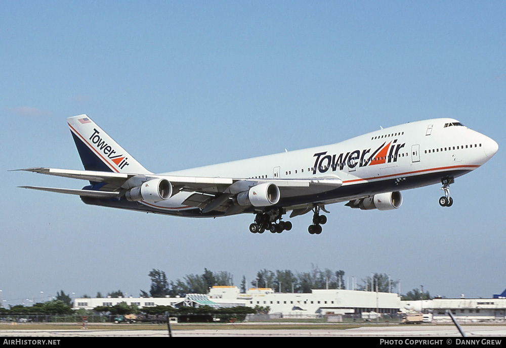 Aircraft Photo of N611FF | Boeing 747-282B | Tower Air | AirHistory.net #259546