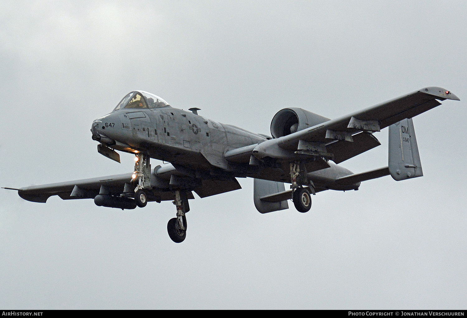 Aircraft Photo of 82-0647 / AF82-647 | Fairchild A-10C Thunderbolt II | USA - Air Force | AirHistory.net #259557