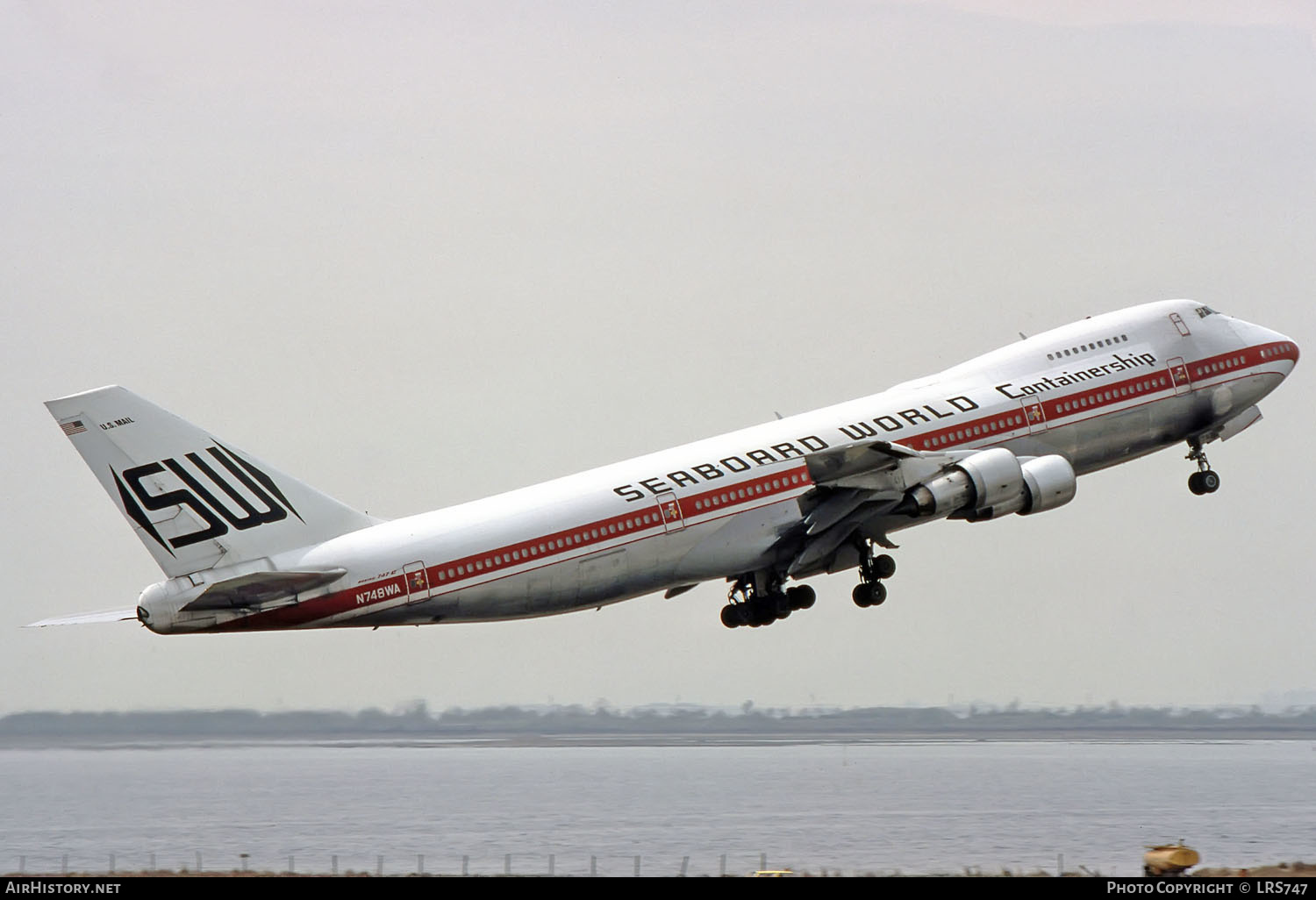 Aircraft Photo of N748WA | Boeing 747-273C | Seaboard World Airlines | AirHistory.net #259569