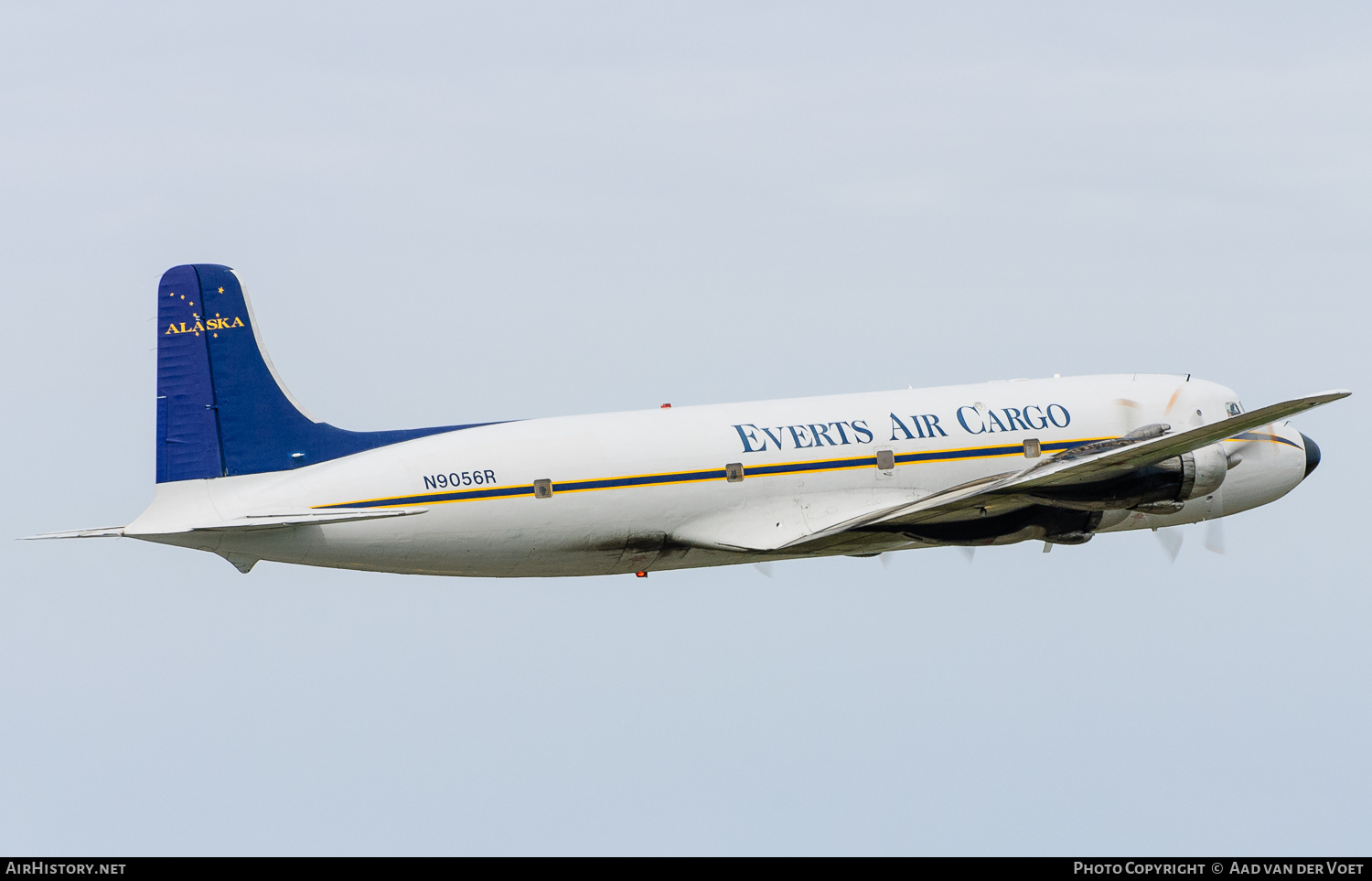Aircraft Photo of N9056R | Douglas DC-6A(C) | Everts Air Cargo | AirHistory.net #259570