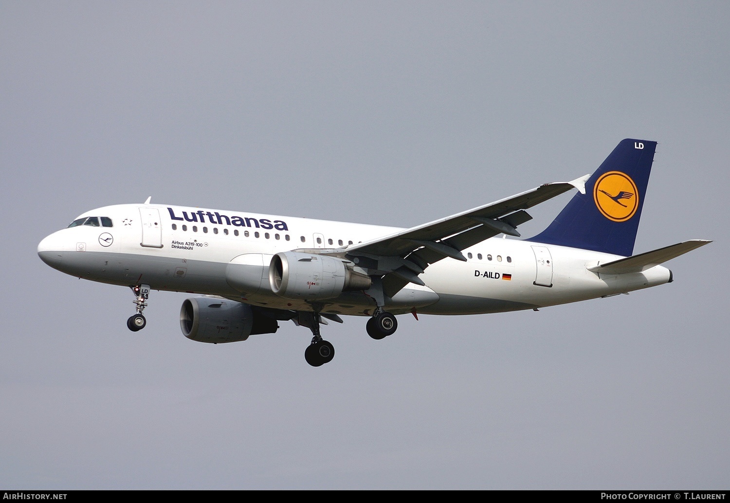 Aircraft Photo of D-AILD | Airbus A319-114 | Lufthansa | AirHistory.net #259573