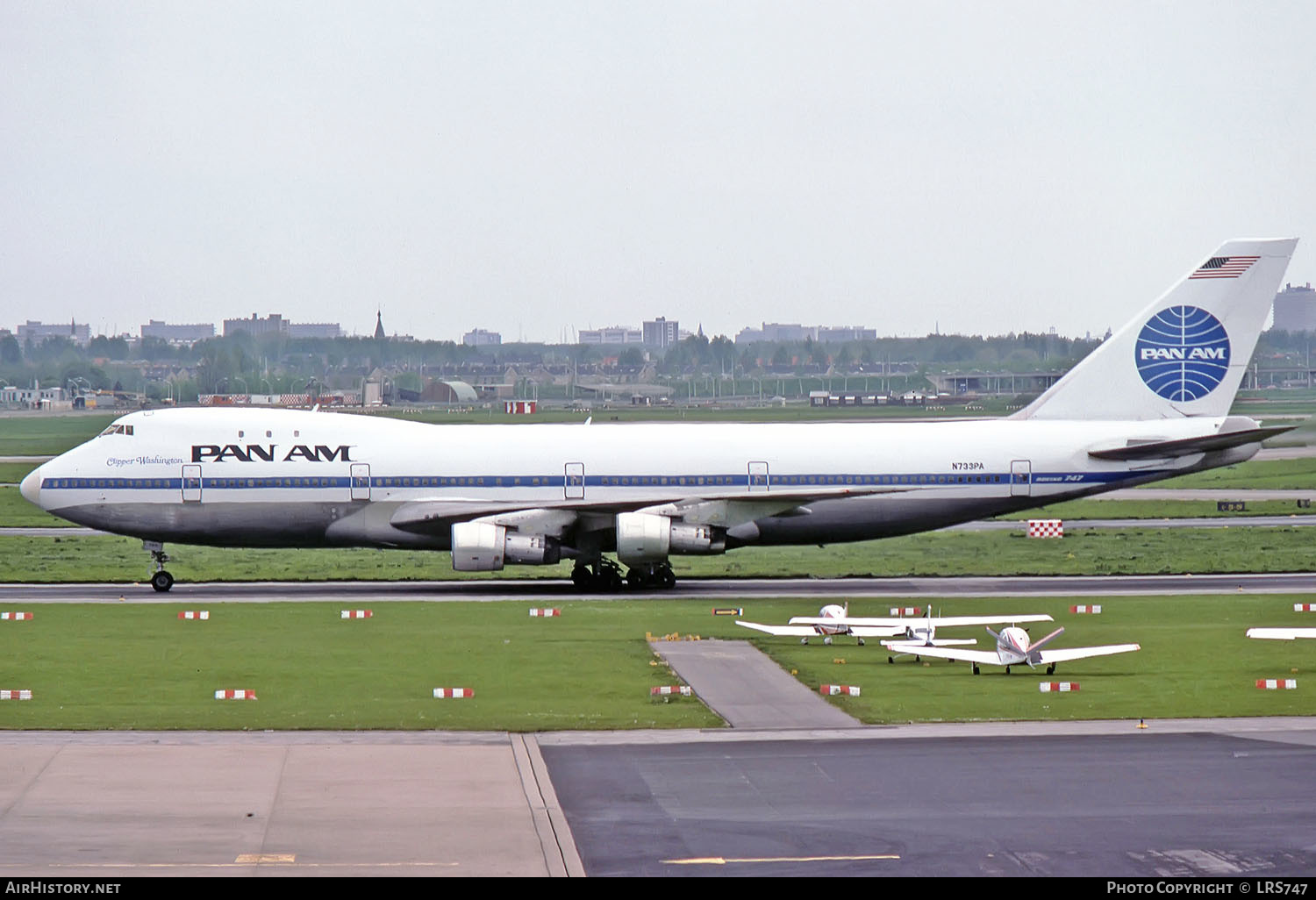 Aircraft Photo of N733PA | Boeing 747-121 | Pan American World Airways - Pan Am | AirHistory.net #259578