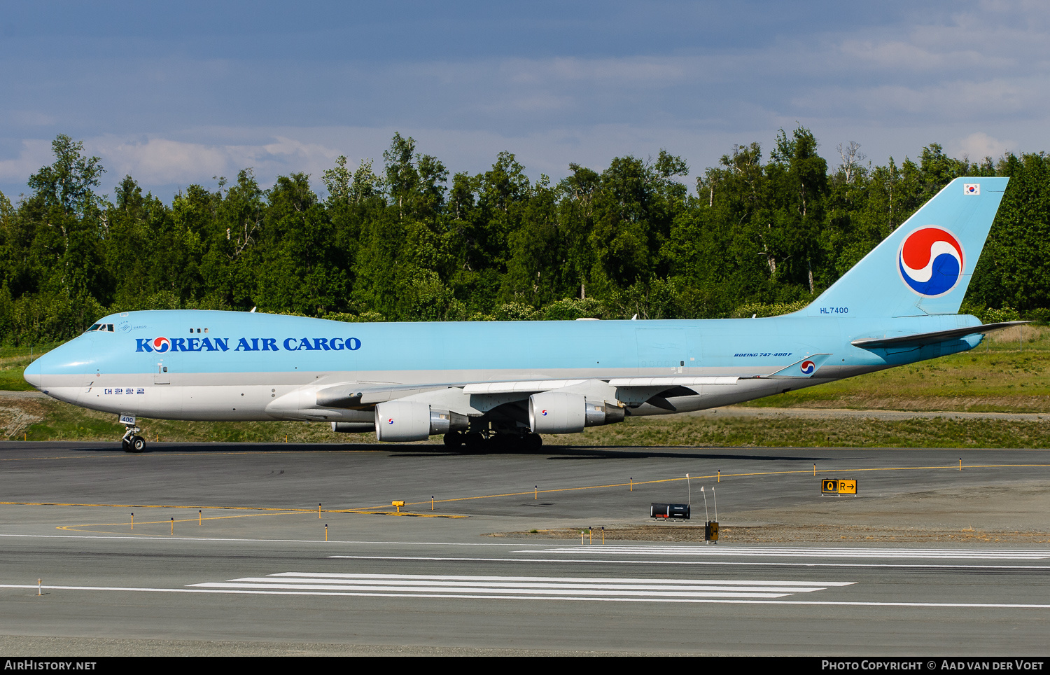 Aircraft Photo of HL7400 | Boeing 747-4B5F/SCD | Korean Air Cargo | AirHistory.net #259586