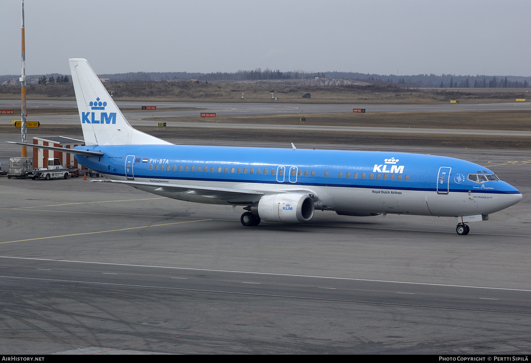 Aircraft Photo of PH-BTA | Boeing 737-406 | KLM - Royal Dutch Airlines | AirHistory.net #259588