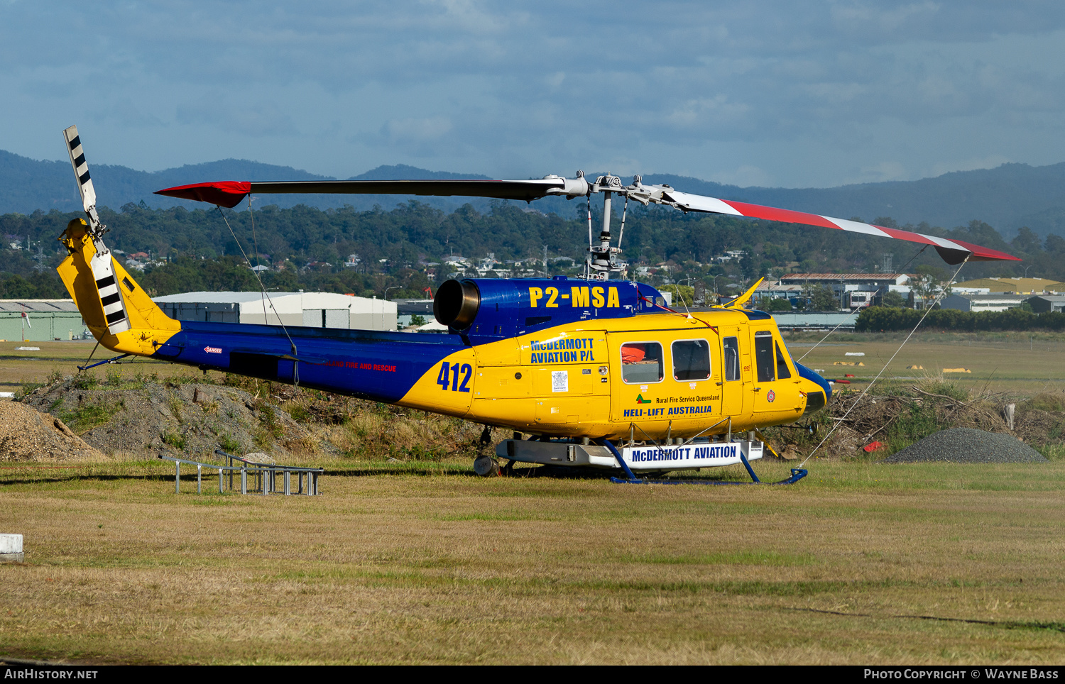 Aircraft Photo of P2-MSA | Bell 214B-1 Biglifter | McDermott Aviation | AirHistory.net #259596