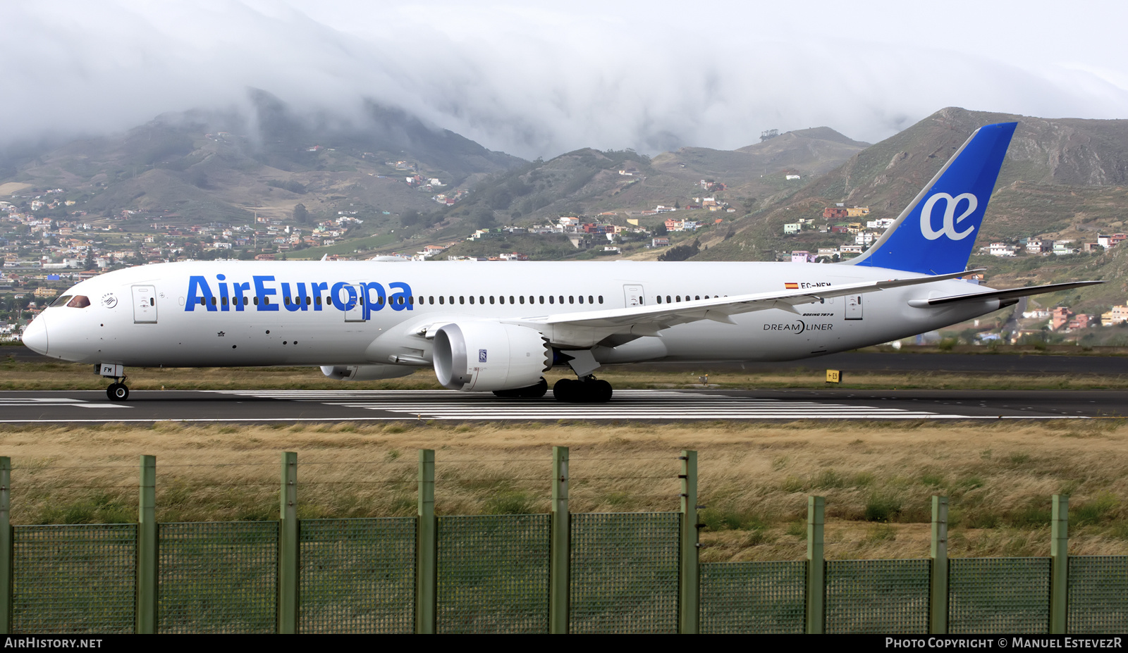Aircraft Photo of EC-NFM | Boeing 787-9 Dreamliner | Air Europa | AirHistory.net #259599