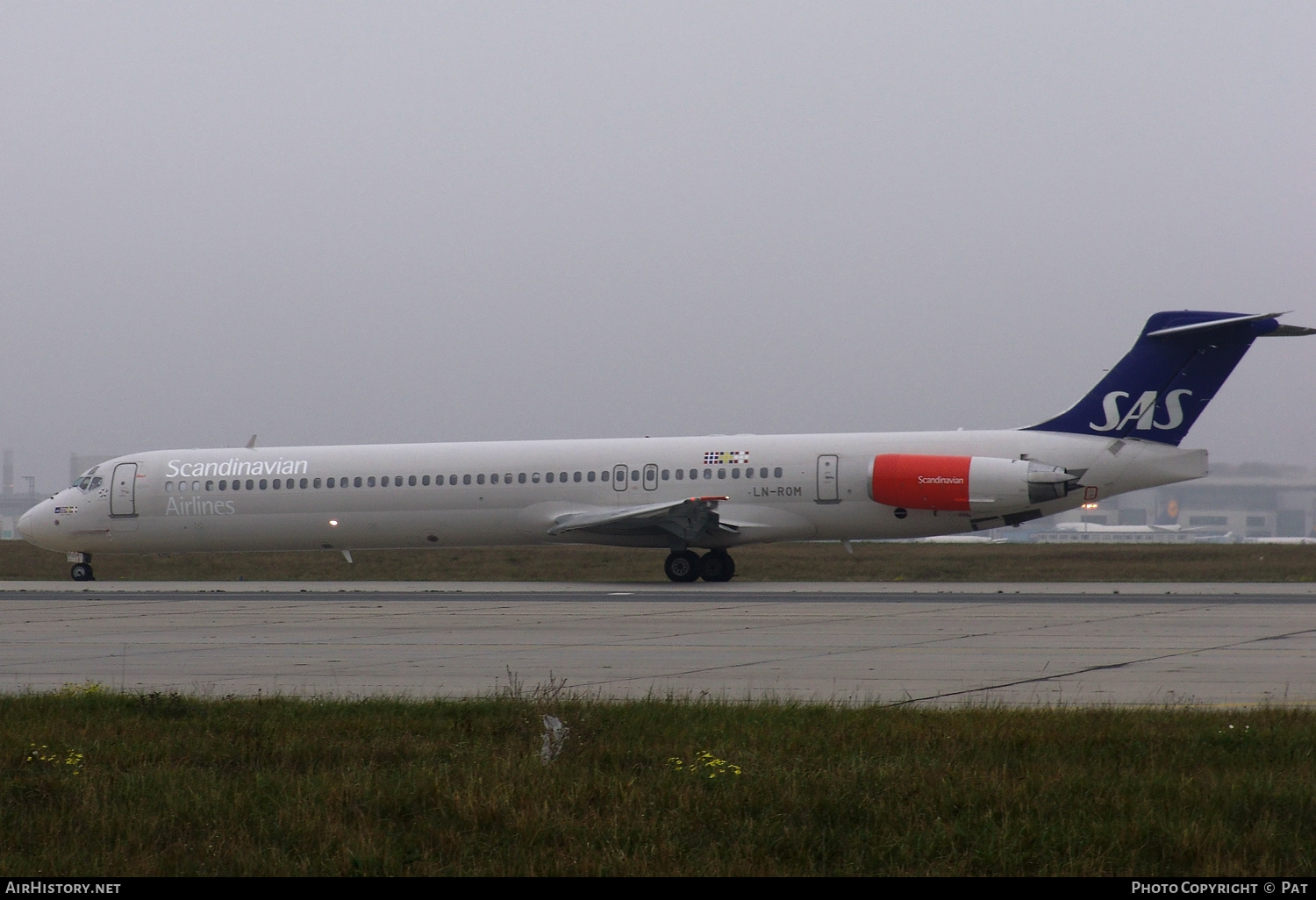 Aircraft Photo of LN-ROM | McDonnell Douglas MD-81 (DC-9-81) | Scandinavian Airlines - SAS | AirHistory.net #259619