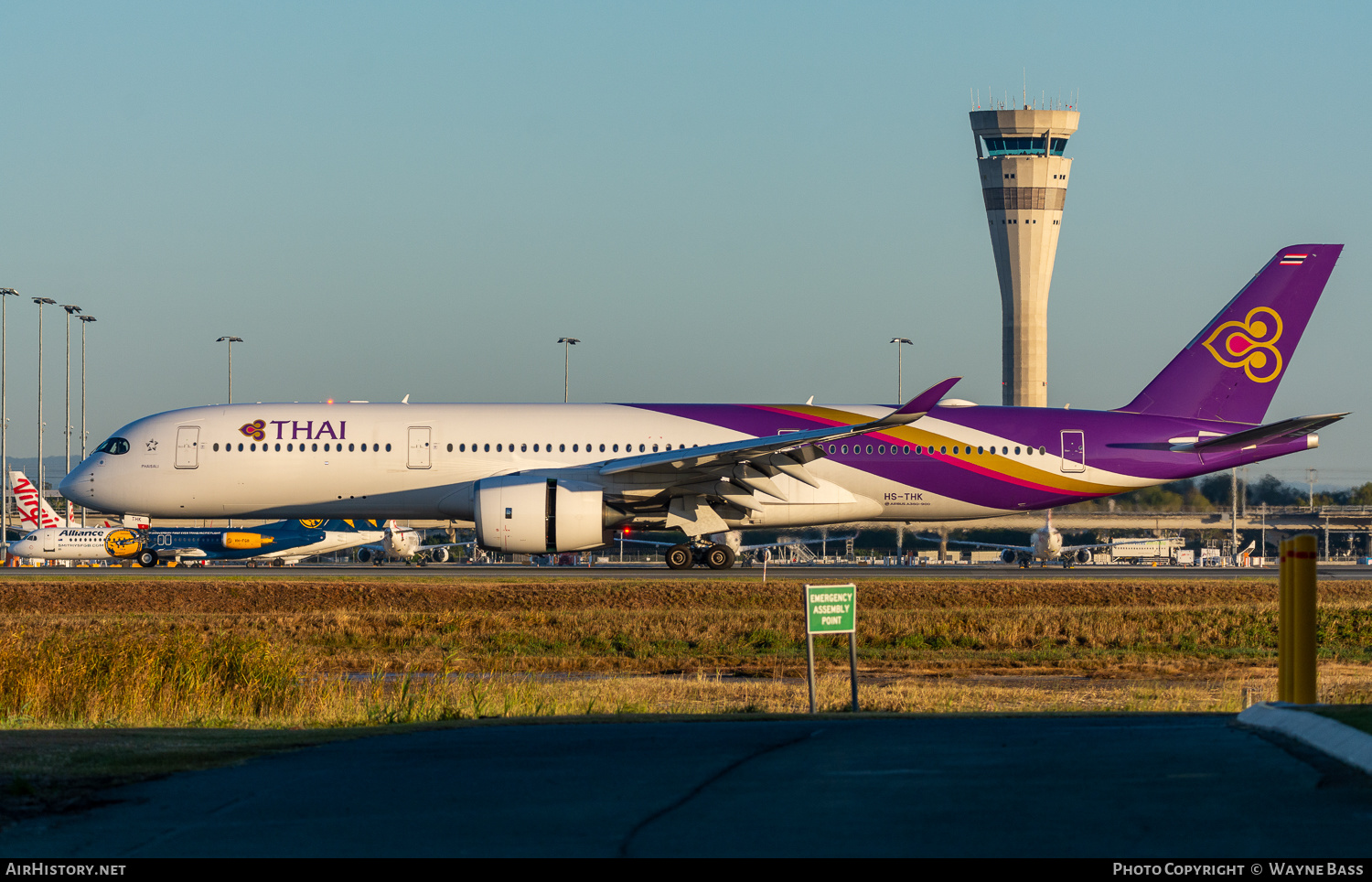 Aircraft Photo of HS-THK | Airbus A350-941 | Thai Airways International | AirHistory.net #259624