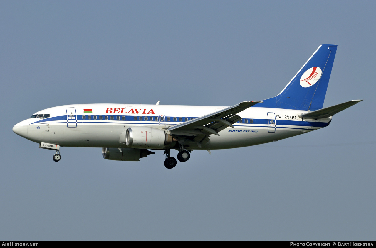 Aircraft Photo of EW-294PA | Boeing 737-505 | Belavia | AirHistory.net #259637