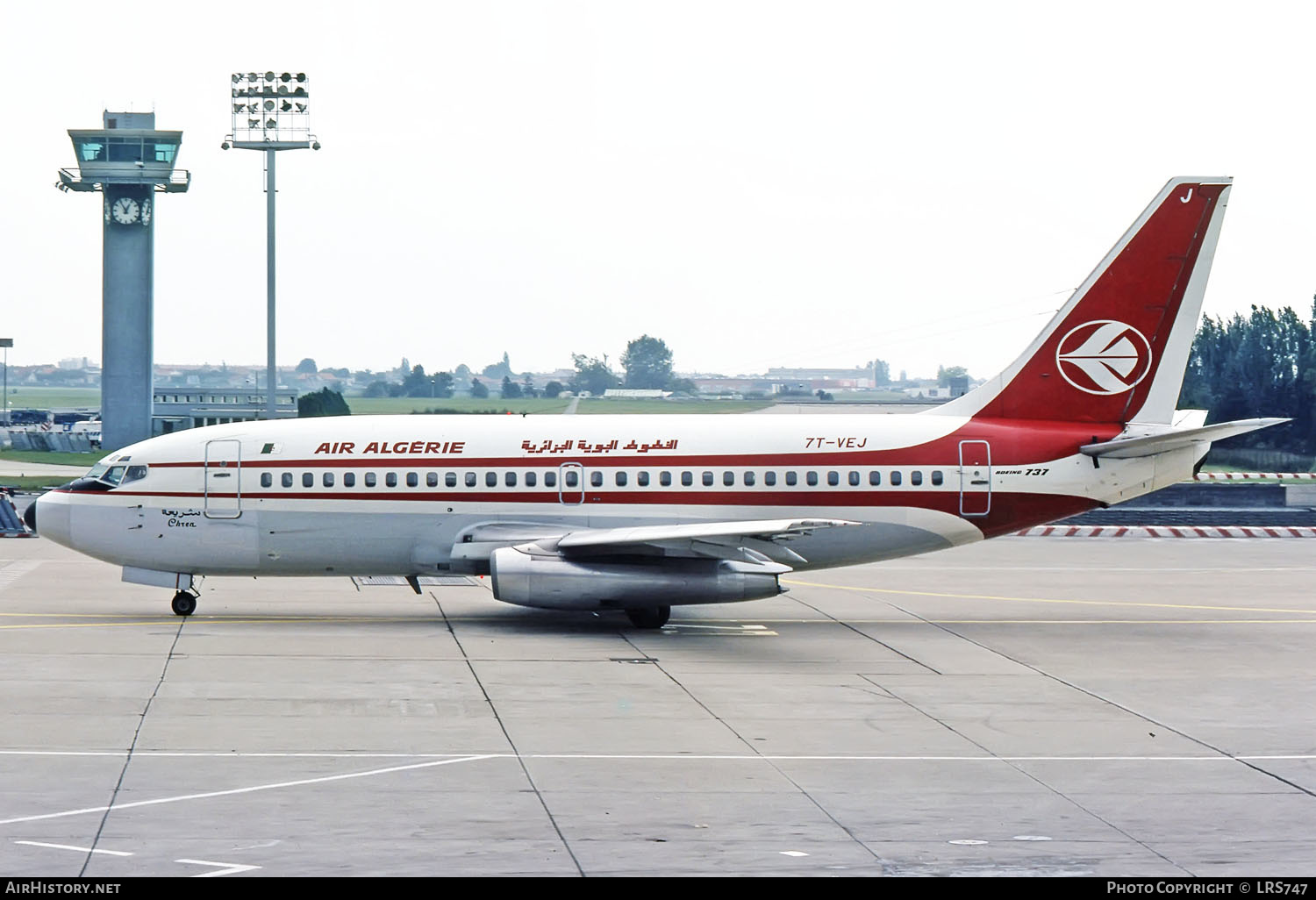 Aircraft Photo of 7T-VEJ | Boeing 737-2D6/Adv | Air Algérie | AirHistory.net #259649