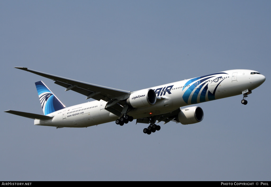 Aircraft Photo of SU-GDO | Boeing 777-36N/ER | EgyptAir | AirHistory.net #259650