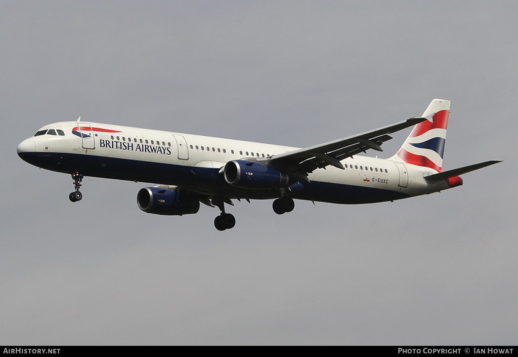 Aircraft Photo of G-EUXC | Airbus A321-231 | British Airways | AirHistory.net #259686