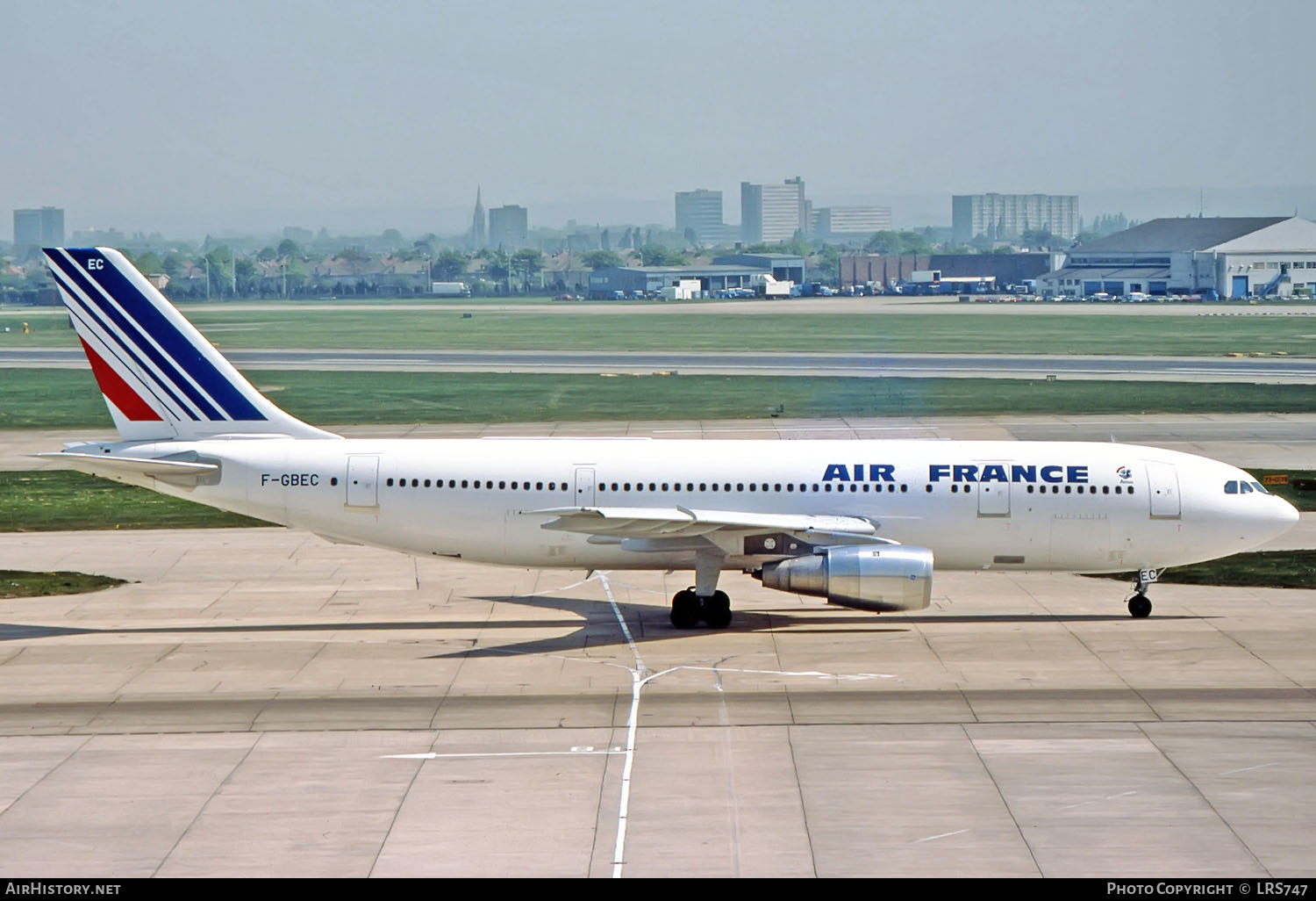 Aircraft Photo of F-GBEC | Airbus A300B2-101 | Air France | AirHistory.net #259699
