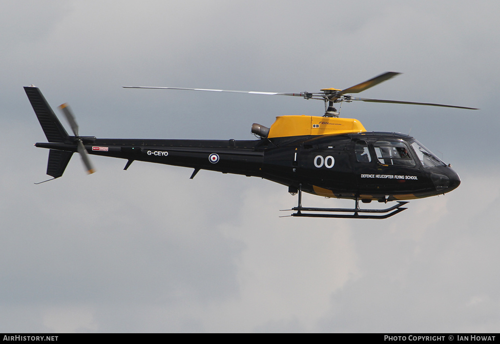 Aircraft Photo of G-CEYO | Aerospatiale AS-350B-2 Ecureuil | UK - Air Force | AirHistory.net #259711