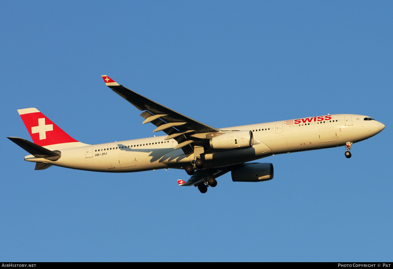 Aircraft Photo of HB-JHJ | Airbus A330-343 | Swiss International Air Lines | AirHistory.net #259713