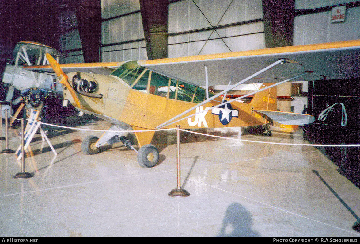 Aircraft Photo of N54883 | Piper L-4J Grasshopper (J-3C-65) | USA - Army | AirHistory.net #259717