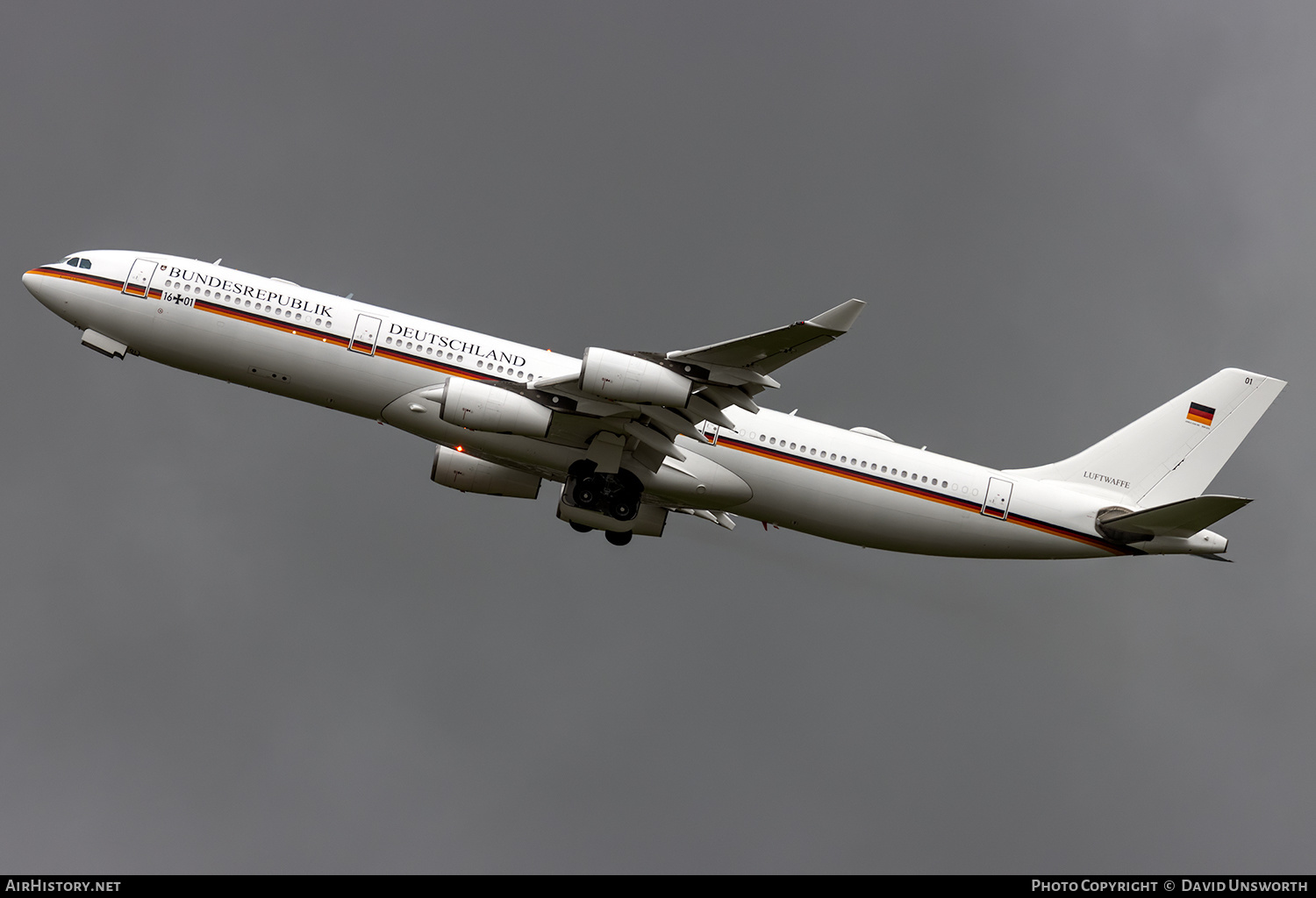 Aircraft Photo of 1601 | Airbus A340-313 | Germany - Air Force | AirHistory.net #259750