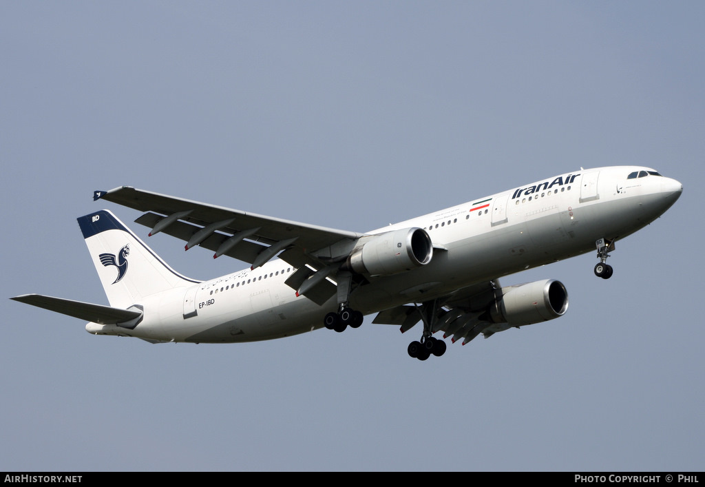 Aircraft Photo of EP-IBD | Airbus A300B4-605R | Iran Air | AirHistory.net #259753