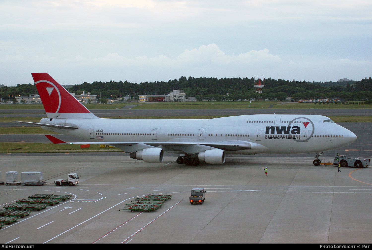 Aircraft Photo of N663US | Boeing 747-451 | Northwest Airlines | AirHistory.net #259774