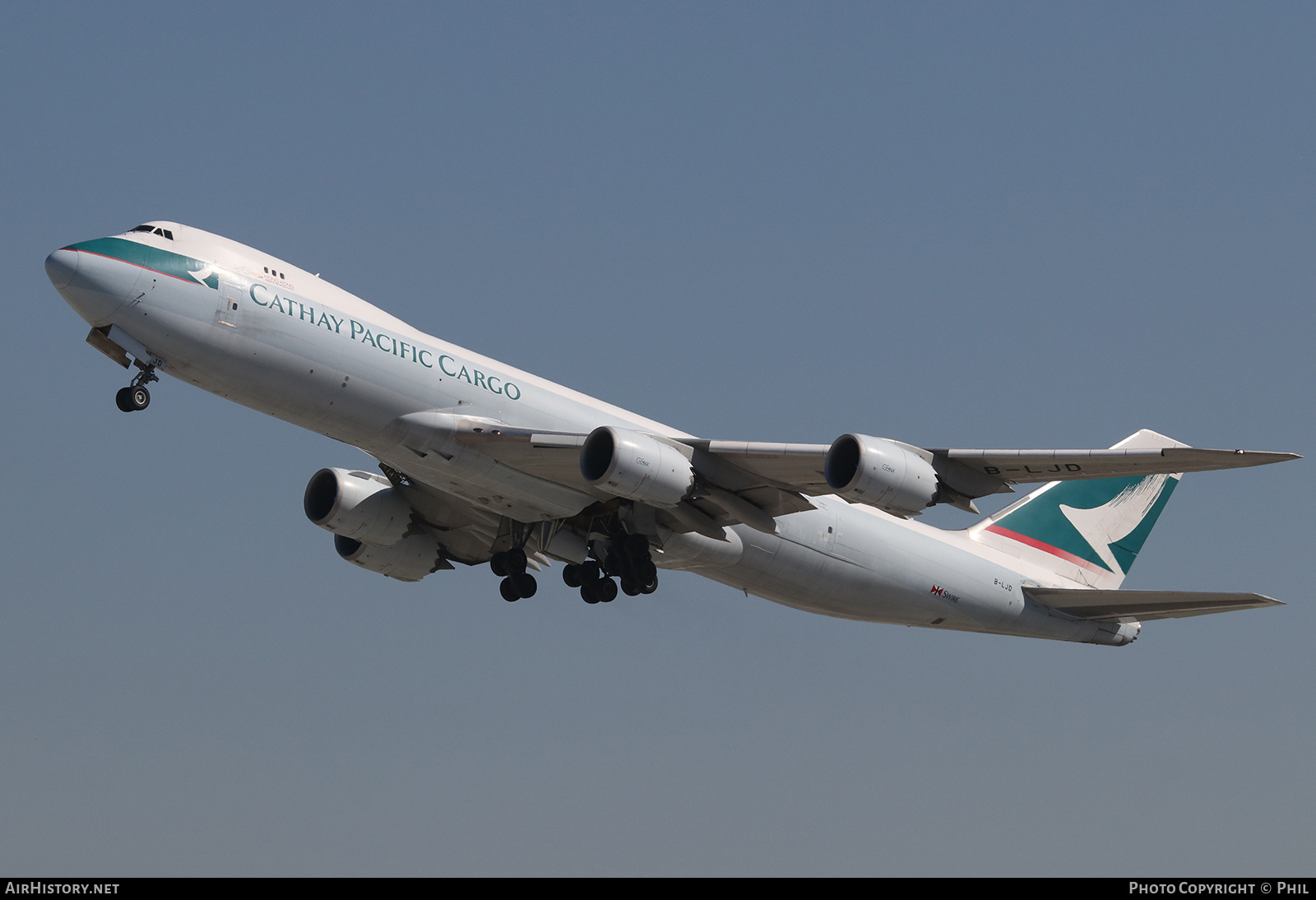 Aircraft Photo of B-LJD | Boeing 747-867F/SCD | Cathay Pacific Airways Cargo | AirHistory.net #259775