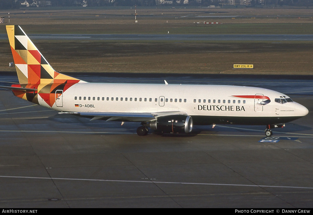 Aircraft Photo of D-ADBL | Boeing 737-31S | Deutsche BA | AirHistory.net #259779