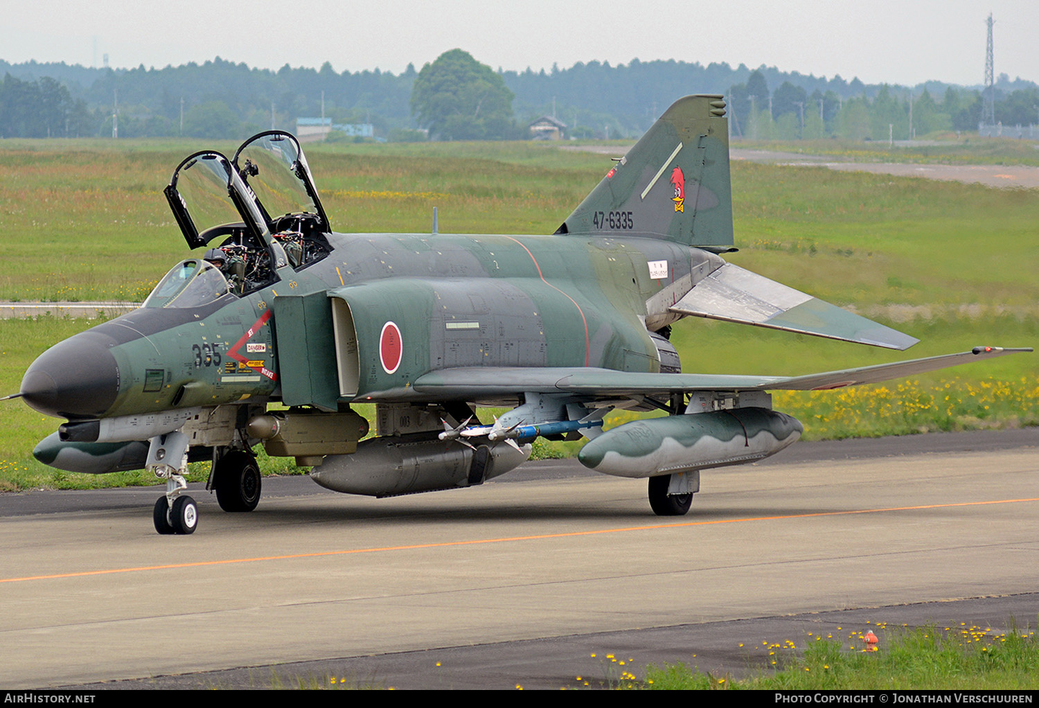 Aircraft Photo of 47-6335 | McDonnell Douglas RF-4EJ Kai Phantom II | Japan - Air Force | AirHistory.net #259780