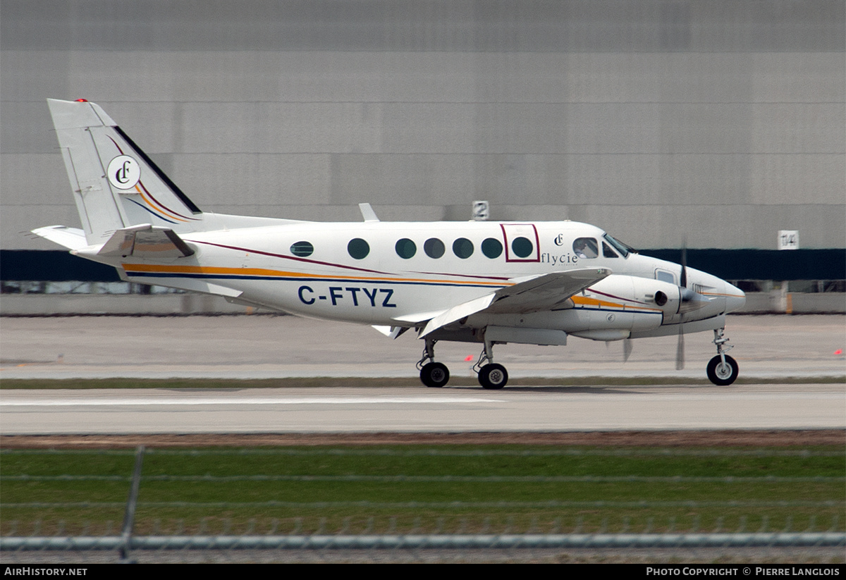 Aircraft Photo of C-FTYZ | Beech 100 King Air | Fly Cie | AirHistory.net #259787