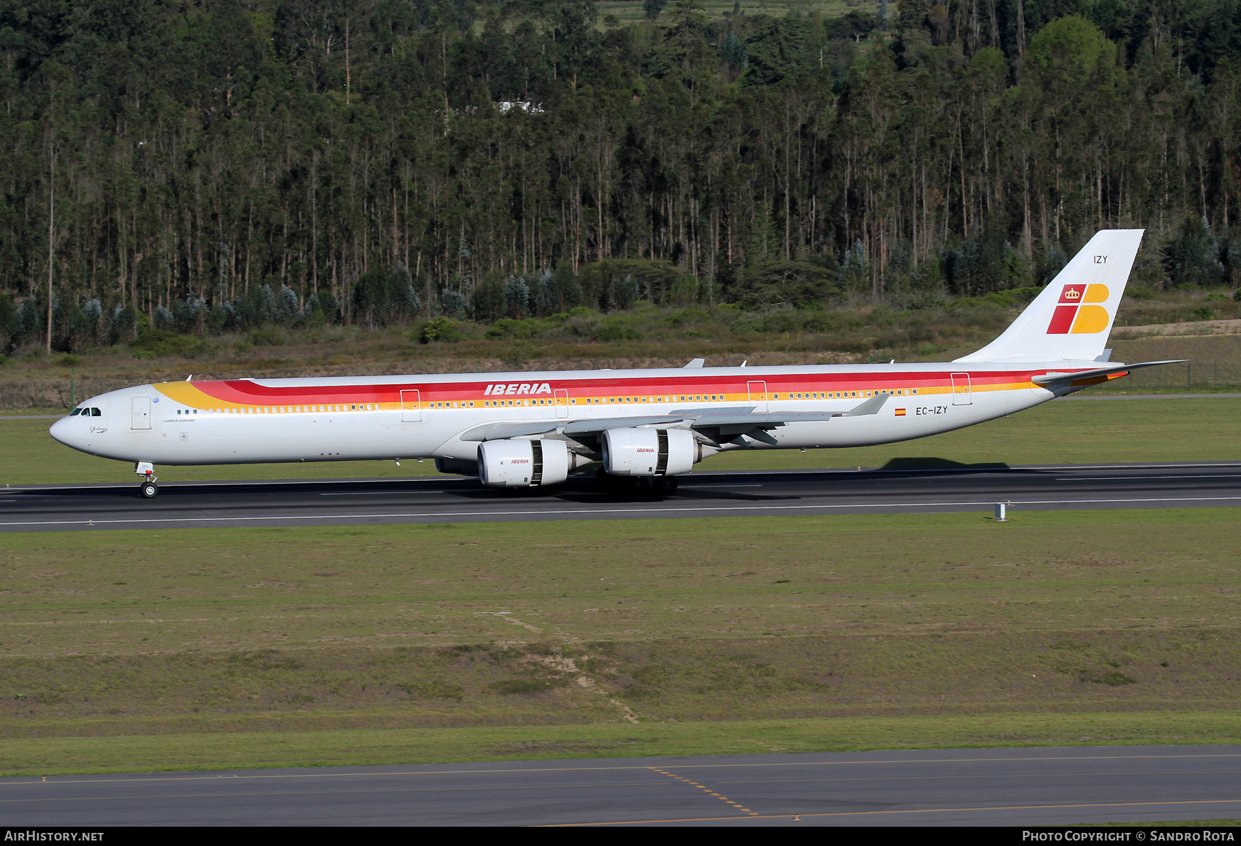 Aircraft Photo of EC-IZY | Airbus A340-642 | Iberia | AirHistory.net #259808