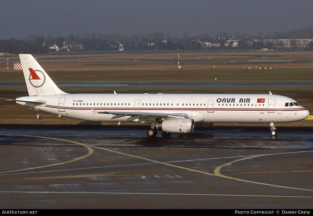 Aircraft Photo of TC-ONH | Airbus A321-131 | Onur Air | AirHistory.net #259810