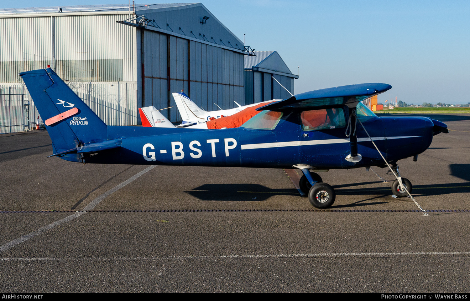 Aircraft Photo of G-BSTP | Cessna 152 | Lydd Aero Club | AirHistory.net #259816