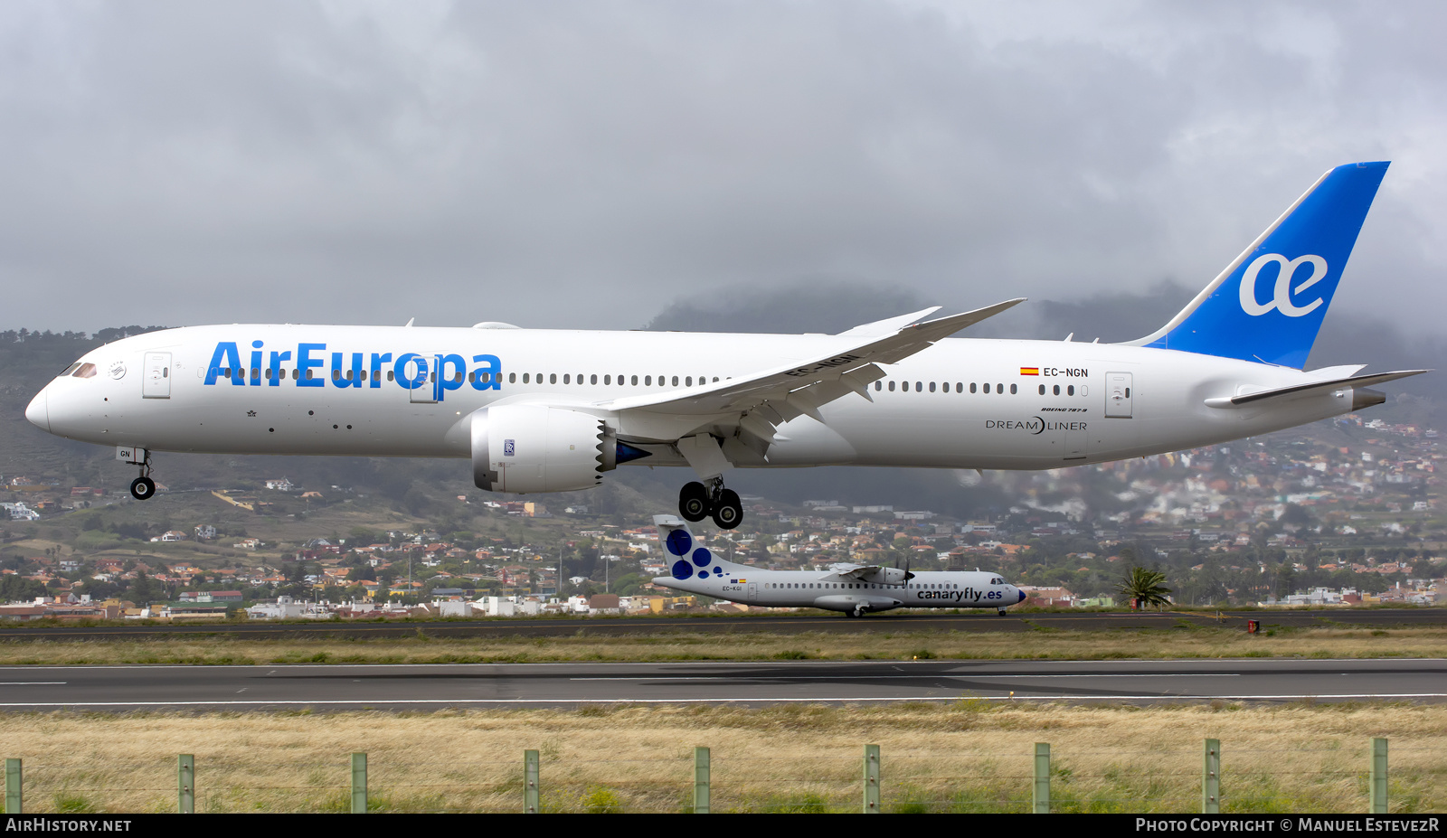 Aircraft Photo of EC-NGN | Boeing 787-9 Dreamliner | Air Europa | AirHistory.net #259833