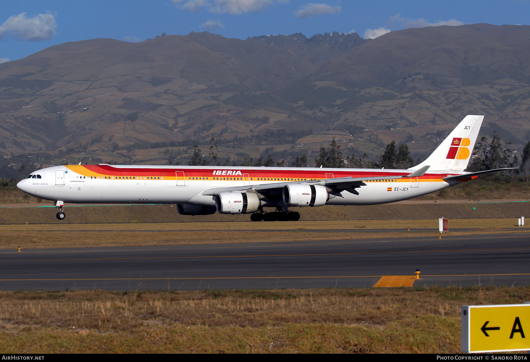 Aircraft Photo of EC-JCY | Airbus A340-642 | Iberia | AirHistory.net #259842