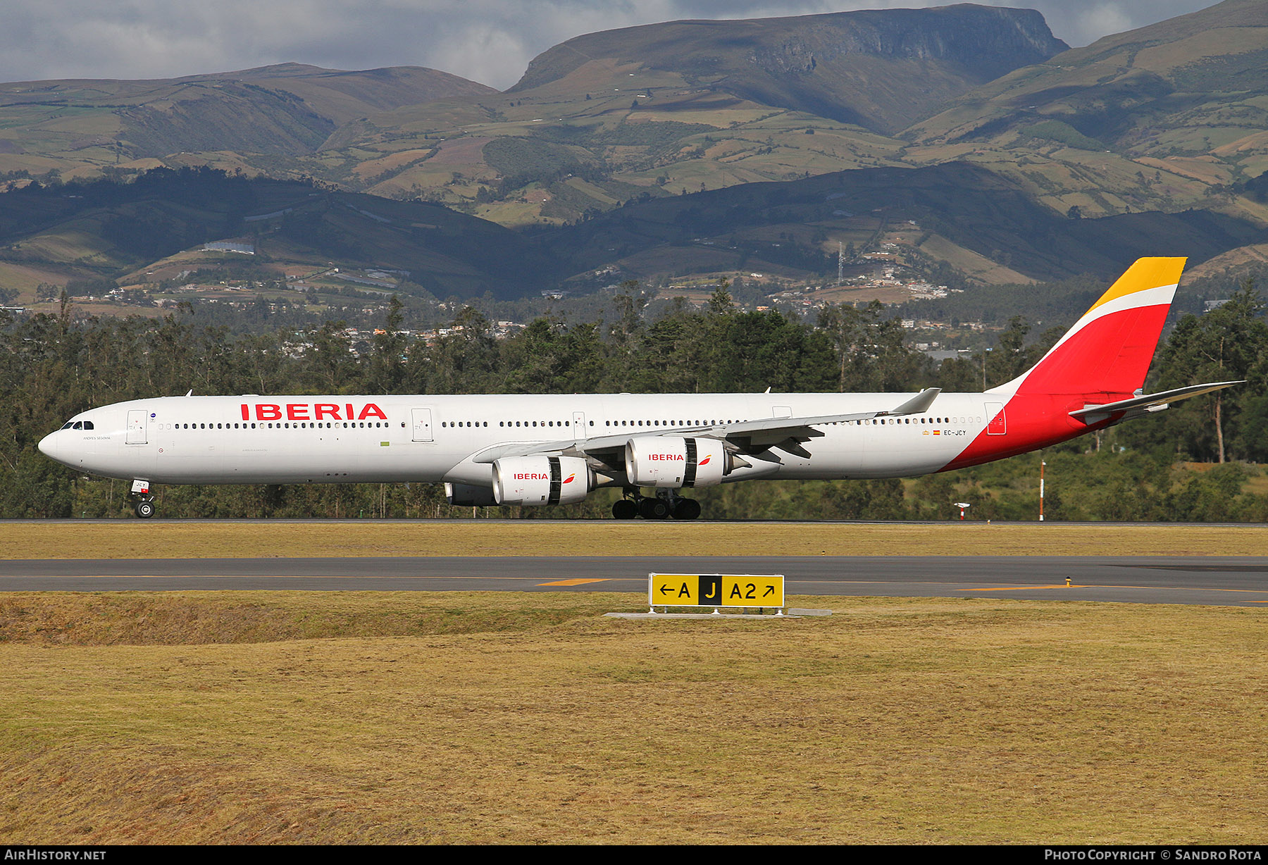 Aircraft Photo of EC-JCY | Airbus A340-642 | Iberia | AirHistory.net #259847