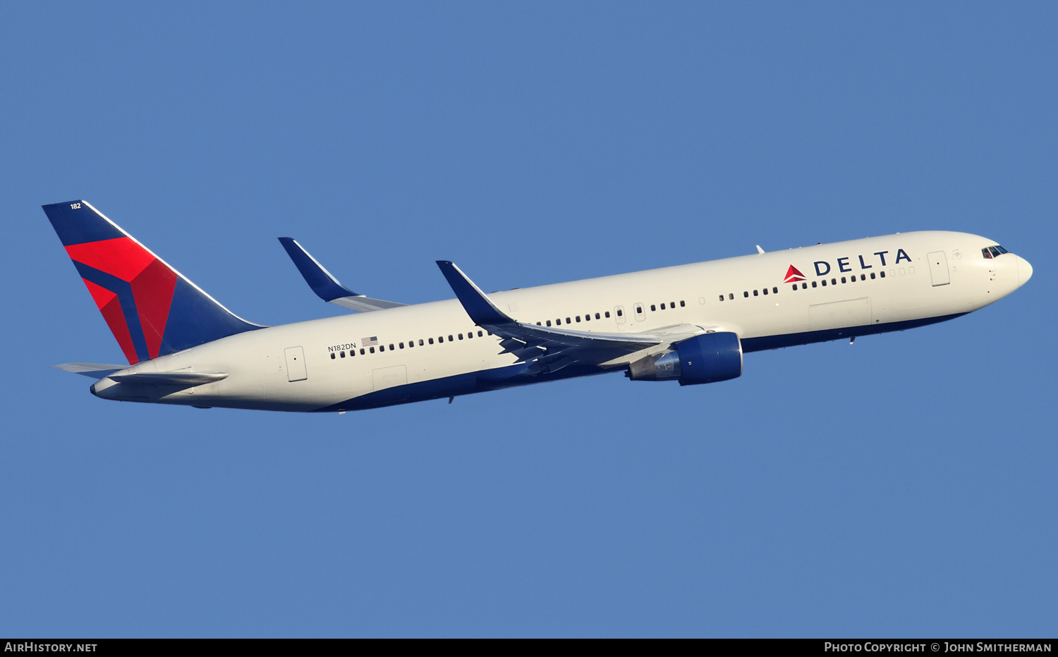 Aircraft Photo of N182DN | Boeing 767-332/ER | Delta Air Lines | AirHistory.net #259865