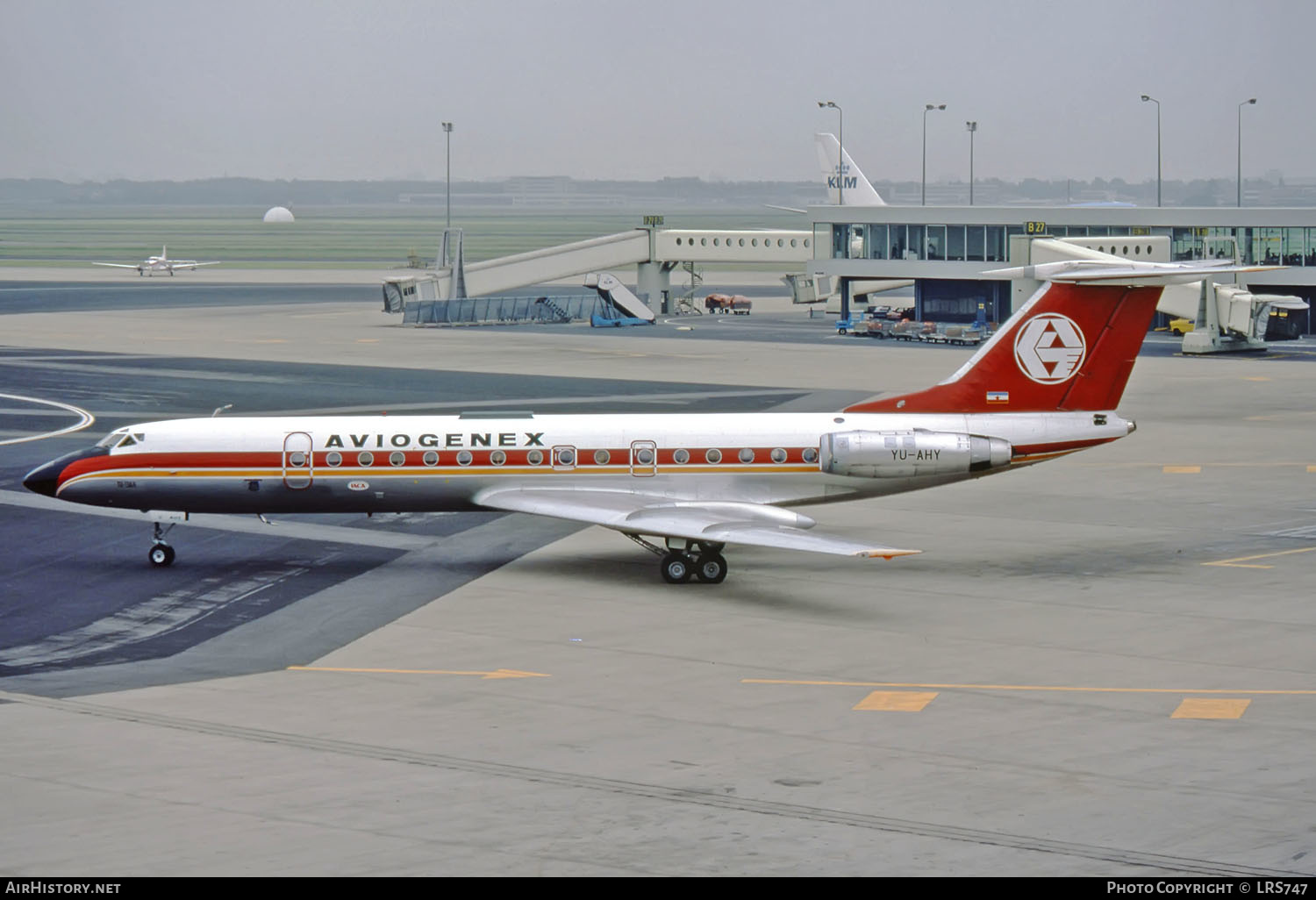 Aircraft Photo of YU-AHY | Tupolev Tu-134A | Aviogenex | AirHistory.net #259880