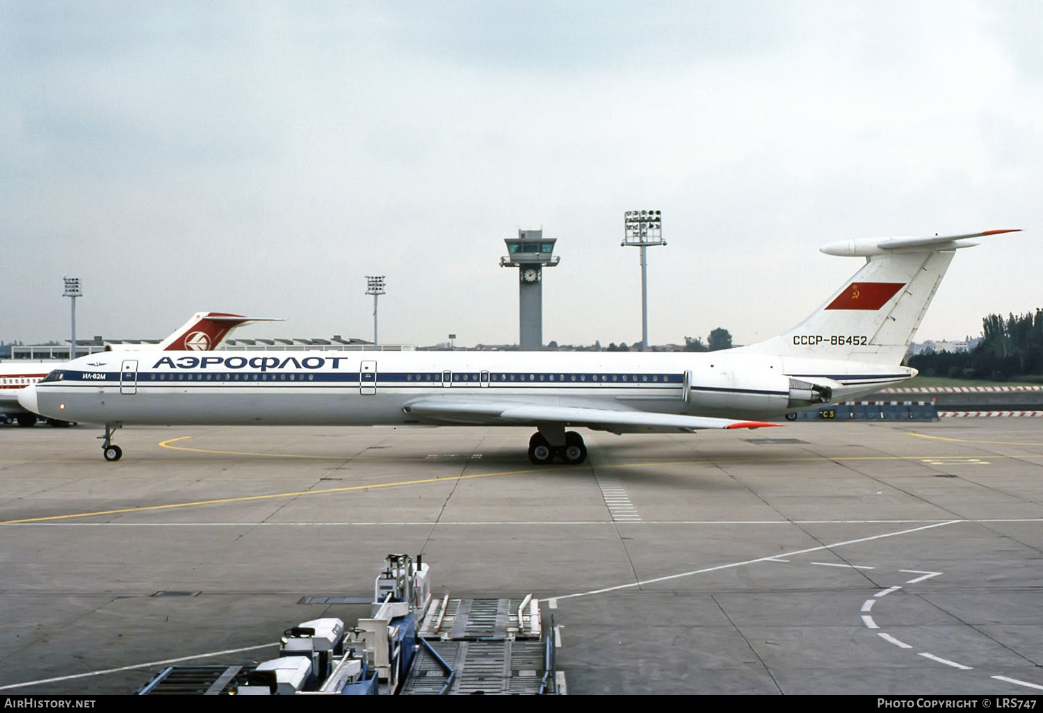 Aircraft Photo of CCCP-86452 | Ilyushin Il-62M | Aeroflot | AirHistory.net #259894