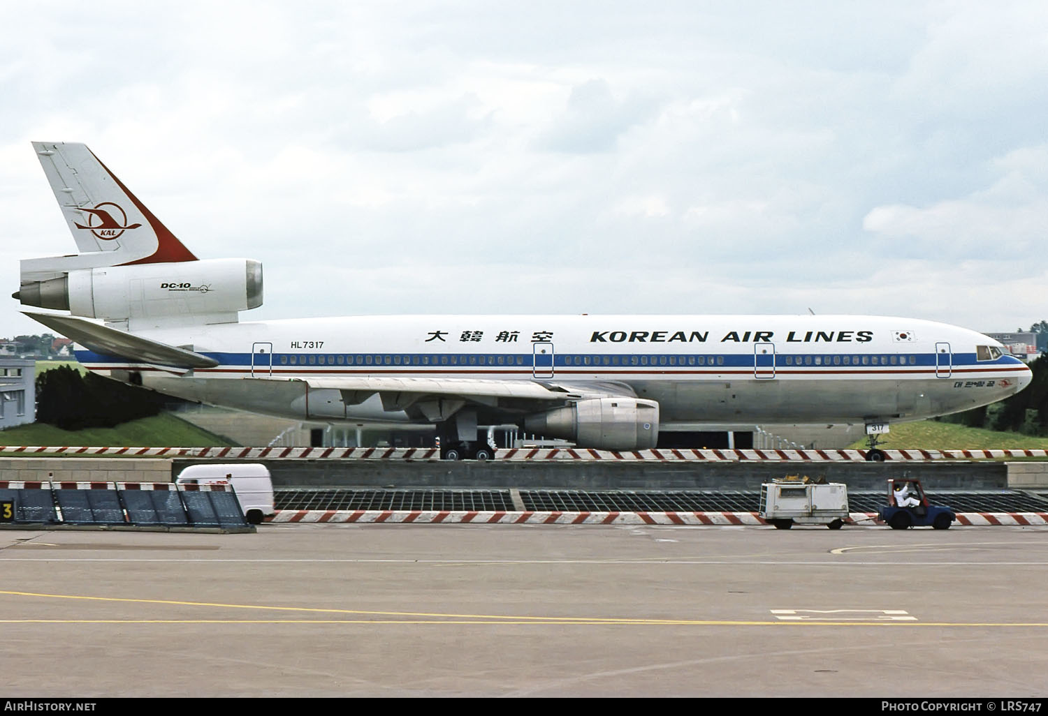 Aircraft Photo of HL7317 | McDonnell Douglas DC-10-30 | Korean Air Lines | AirHistory.net #259899