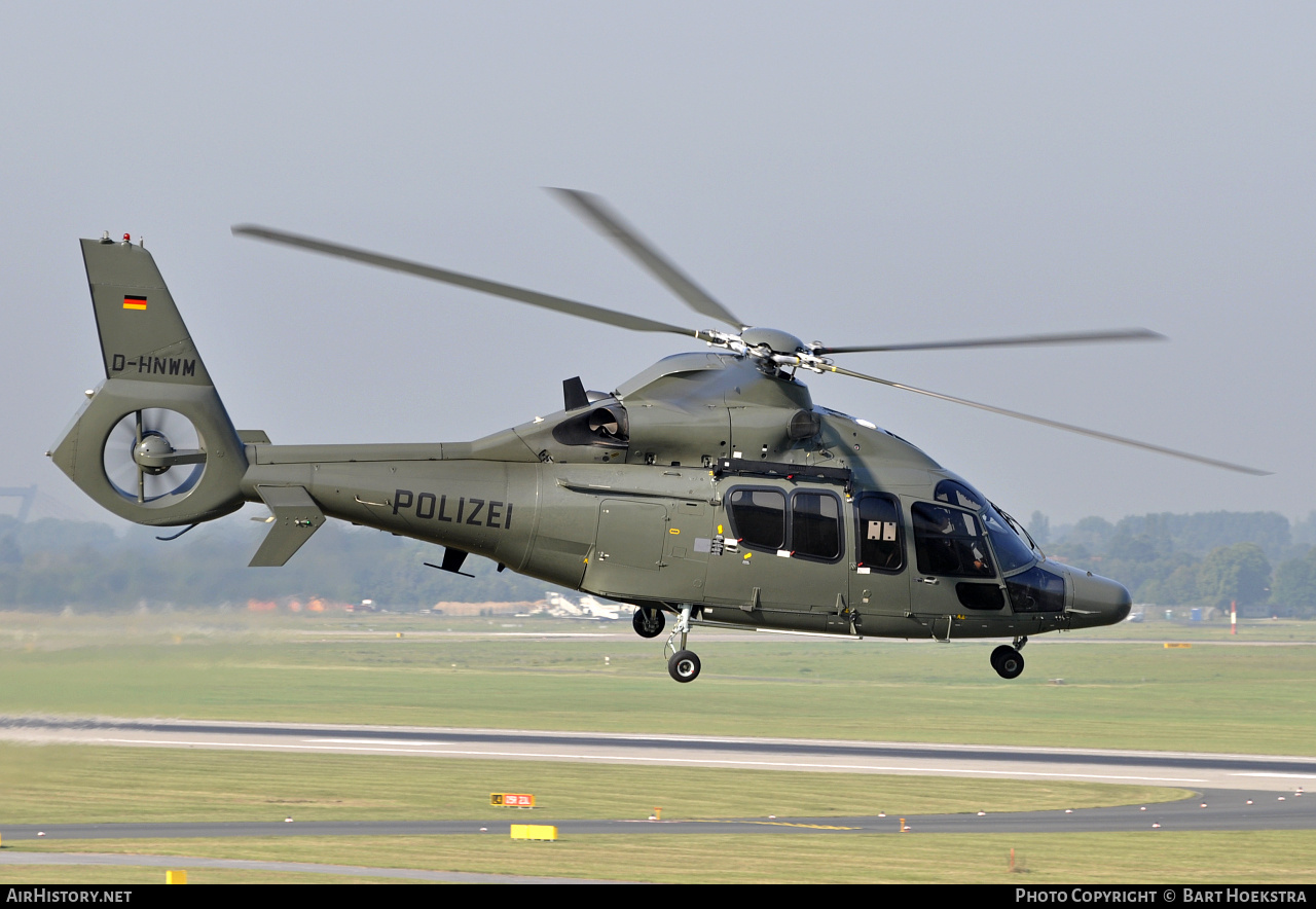 Aircraft Photo of D-HNWM | Eurocopter EC-155B | Polizei Nordrhein-Westfalen | AirHistory.net #259903