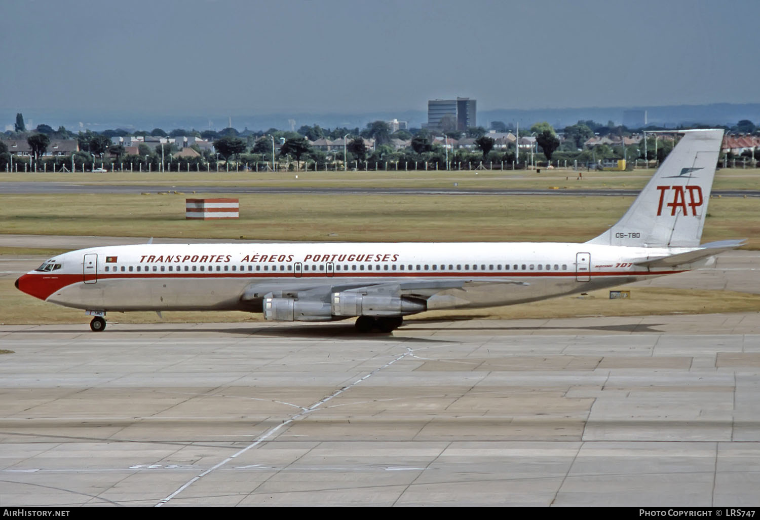 Aircraft Photo of CS-TBD | Boeing 707-382B | TAP - Transportes Aéreos Portugueses | AirHistory.net #259907