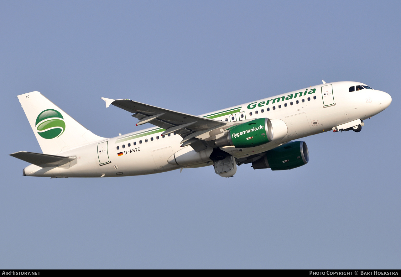 Aircraft Photo of D-ASTC | Airbus A319-112 | Germania | AirHistory.net #259913