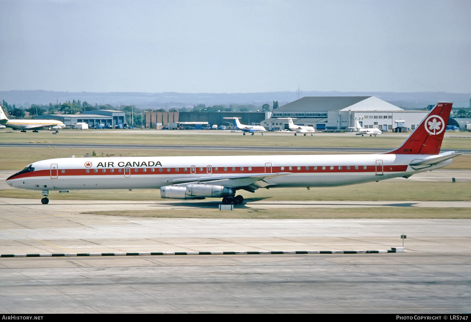 Aircraft Photo of C-FTIV | McDonnell Douglas DC-8-63 | Air Canada | AirHistory.net #259916