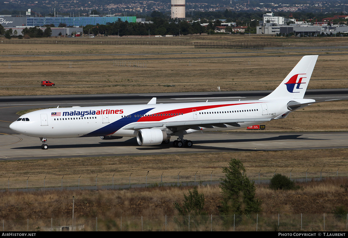 Aircraft Photo of F-WWTZ | Airbus A330-323 | Malaysia Airlines | AirHistory.net #259918