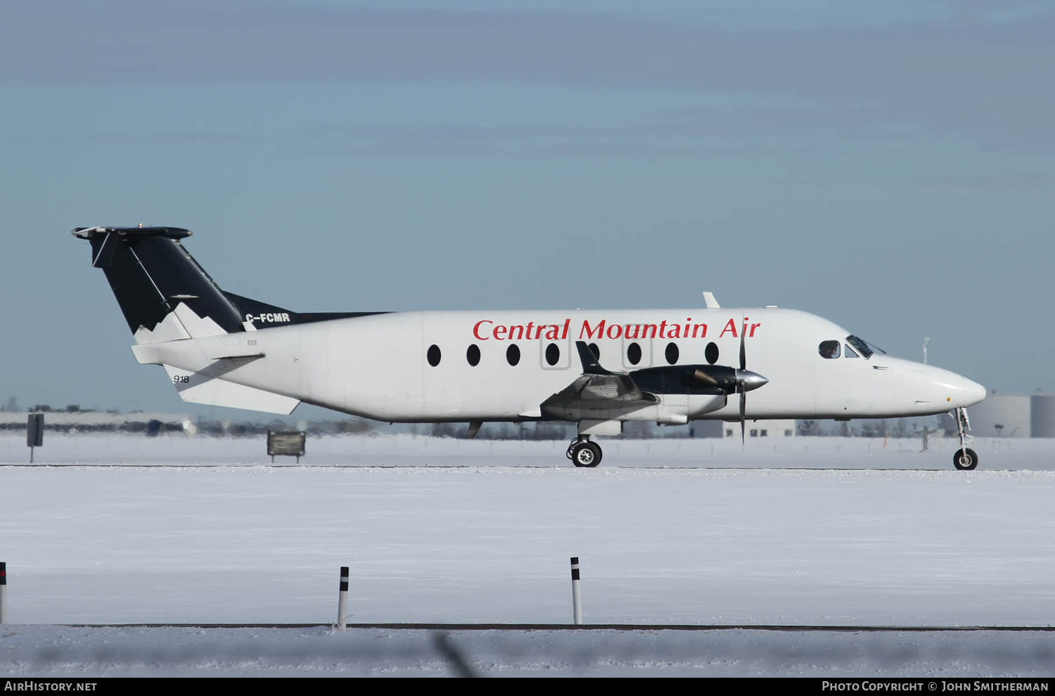 Aircraft Photo of C-FCMR | Raytheon 1900D | Central Mountain Air - CMA | AirHistory.net #259925