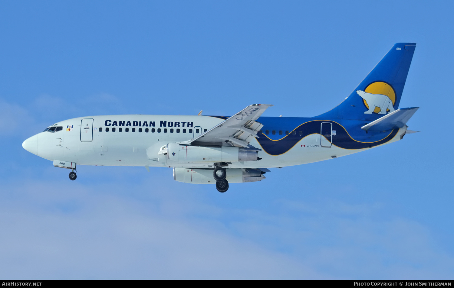 Aircraft Photo of C-GCNS | Boeing 737-275 | Canadian North | AirHistory.net #259935
