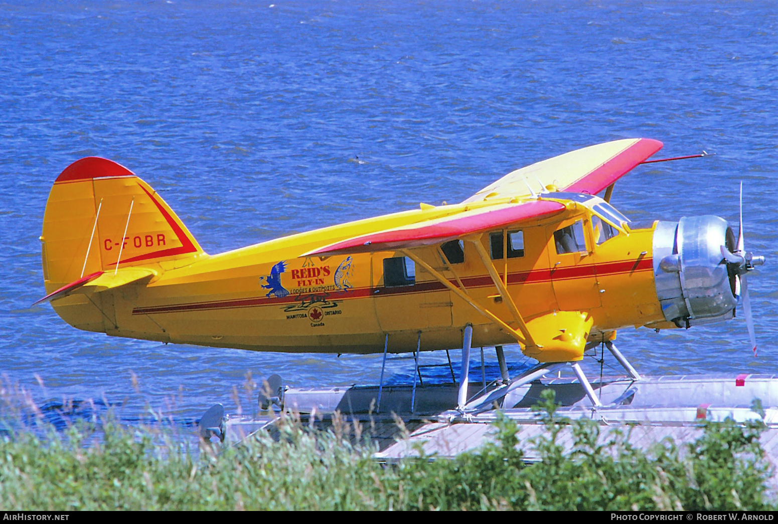 Aircraft Photo of C-FOBR | Noorduyn Norseman V | Reid's Fly-In Lodges and Outposts | AirHistory.net #259948