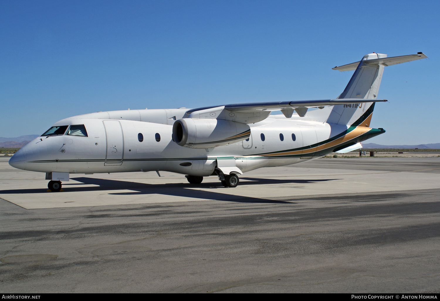 Aircraft Photo of N411FJ | Fairchild Dornier 328-310 328JET | AirHistory.net #259950