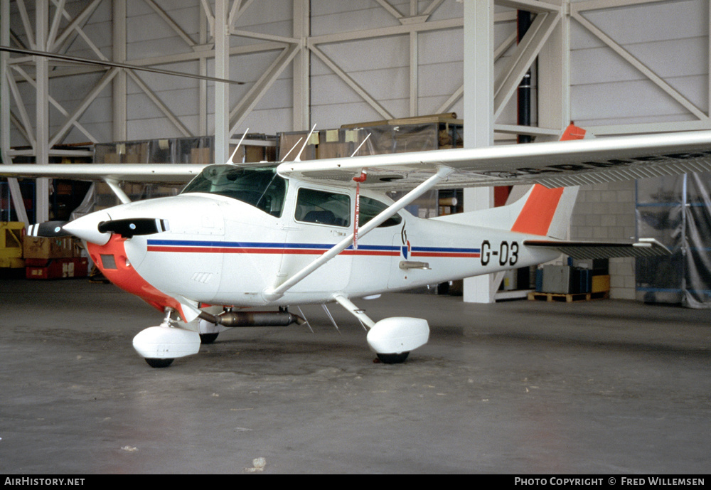 Aircraft Photo of G-03 | Cessna 182R Skylane | Belgium - Gendarmerie/Rijkswacht | AirHistory.net #259956